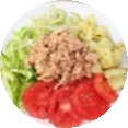 Atún con papas al perejil