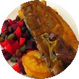 Chuleta de cerdo con verduras