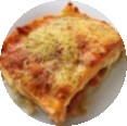 Lasagna de jamón y queso