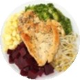 Pollo a las finas hierbas