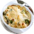 Gratinado de brócoli con queso