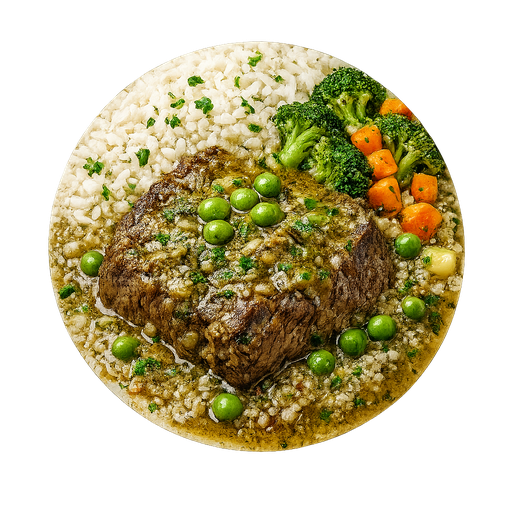 Seco de res con vegetales